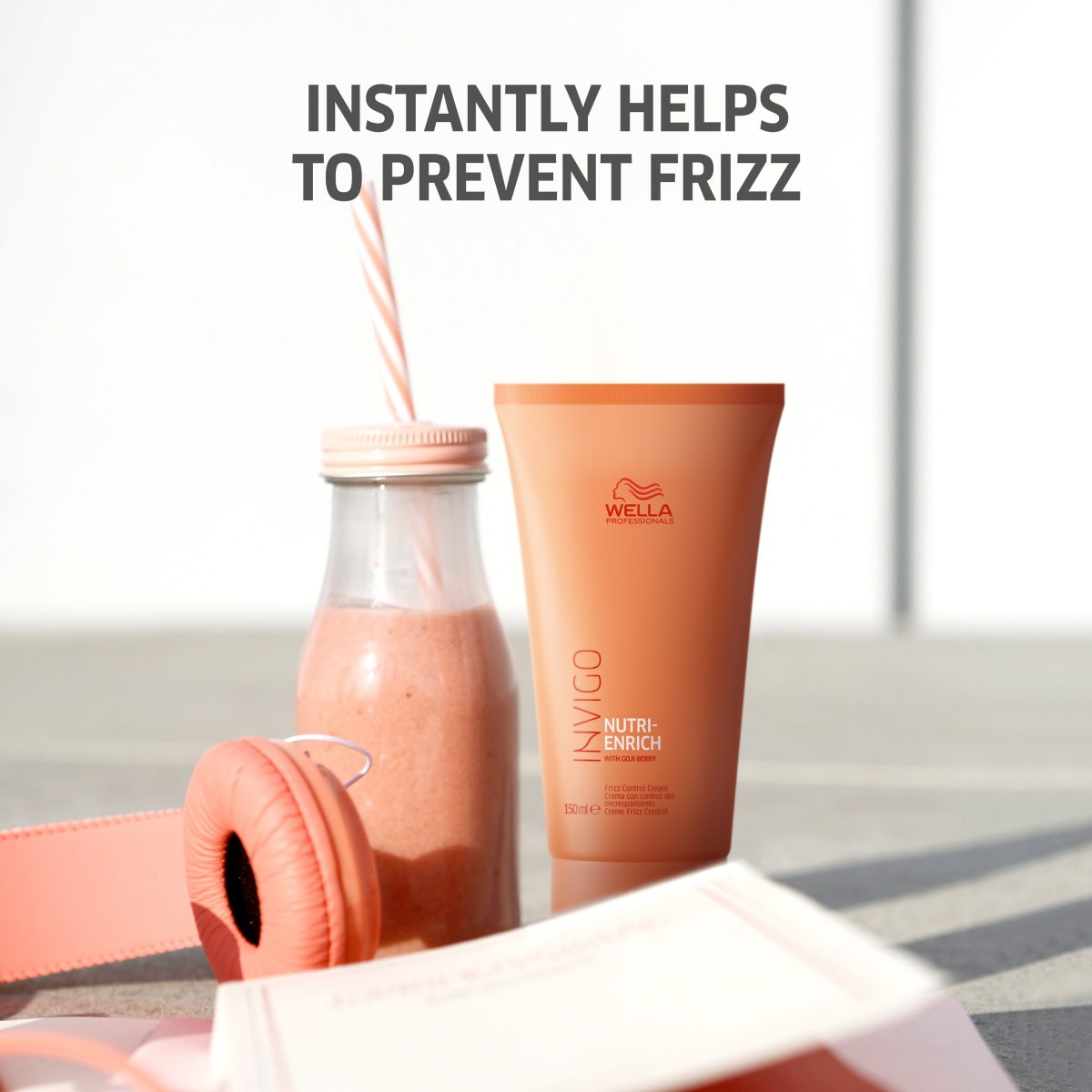 Wella Invigo Nutri-Enrich Frizz Control Cream (150ml) – Bild 2