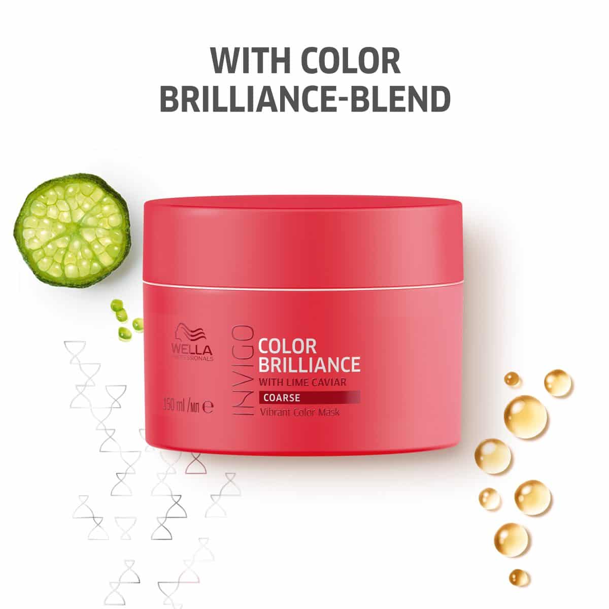 Wella INVIGO Color Brilliance Mask Coarse (150ml) – Bild 3